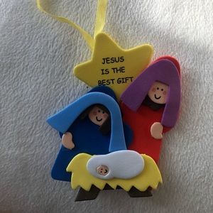 Christmas Jesus Gift Ornament Craft Kit set of 21